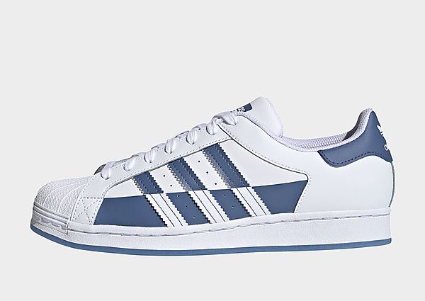 adidas Originals Chaussure Superstar - Cloud White / Crew Blue / Cloud White, Cloud White / Crew Blu