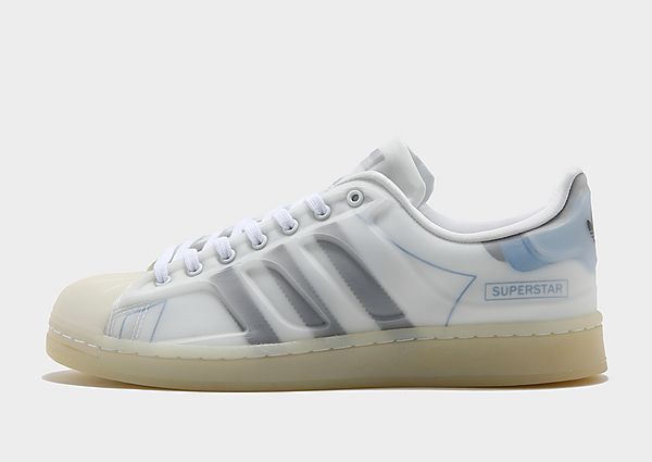 adidas Originals Chaussure Superstar Futureshell - Cloud White / Core Black / Bright Blue, Cloud Whi