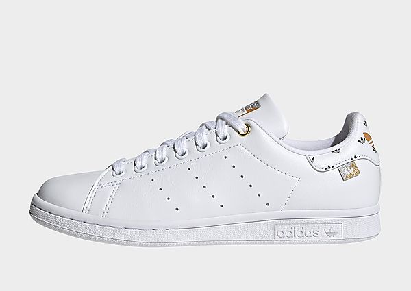 adidas Originals Chaussure Stan Smith - Cloud White / Silver Metallic / Gold Metallic, Cloud White /
