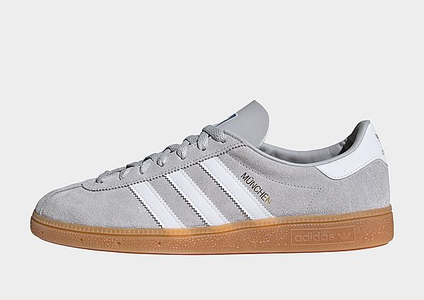 adidas Originals Chaussure München - Light Solid Grey / Core White / Gold Metallic, Light Solid Grey