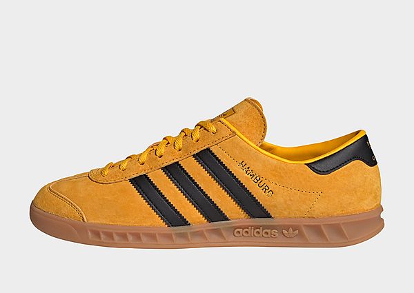 adidas Originals Chaussure Hamburg - Crew Yellow / Core Black / Gold Metallic, Crew Yellow / Core Bl
