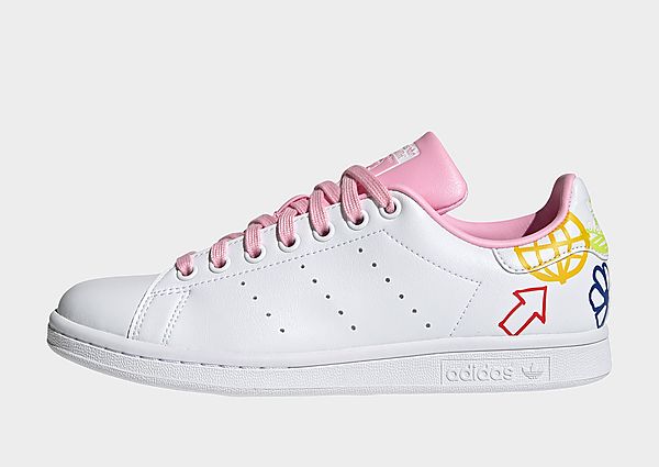 adidas Originals Chaussure Stan Smith - Cloud White / True Pink / Cloud White, Cloud White / True Pi