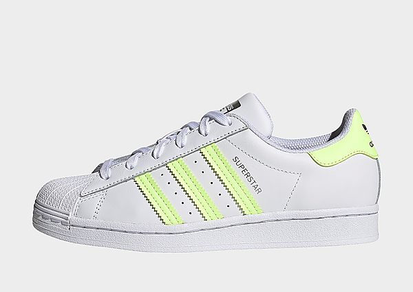 adidas Originals Chaussure Superstar - Cloud White / Hi-Res Yellow / Matte Silver, Cloud White / Hi-