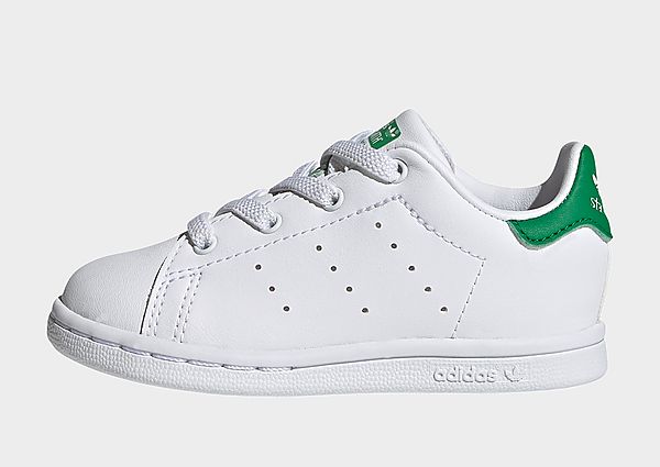 adidas Originals Chaussure Stan Smith - Cloud White / Cloud White / Green, Cloud White / Cloud White