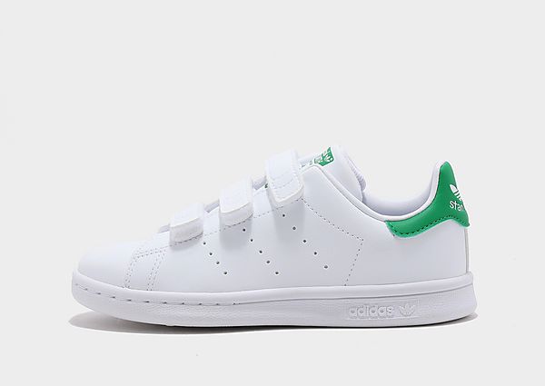 adidas Originals Chaussure Stan Smith - Cloud White / Cloud White / Green, Cloud White / Cloud White