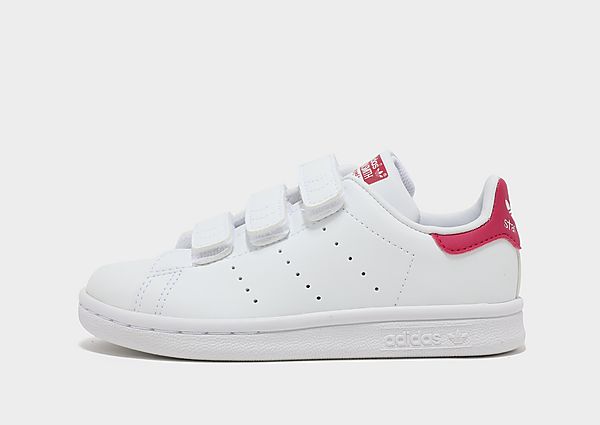 adidas Originals Chaussure Stan Smith - Cloud White / Cloud White / Bold Pink, Cloud White / Cloud W