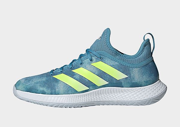 adidas Chaussure de tennis Defiant Generation Multicourt - Hazy Blue / Solar Yellow / Cloud White, H