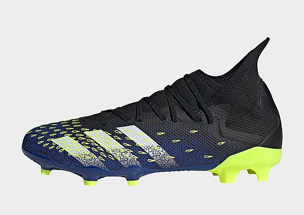 adidas Chaussure Predator Freak.3 Terrain souple - Core Black / Cloud White / Solar Yellow, Core Bla