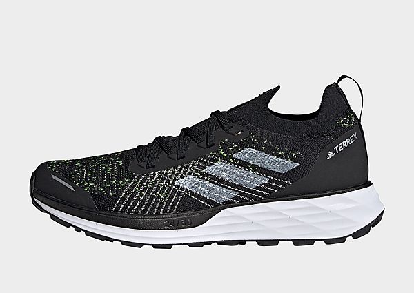 adidas Chaussure de trail running Terrex Two Primeblue - Core Black / Cloud White / Solar Yellow, Co