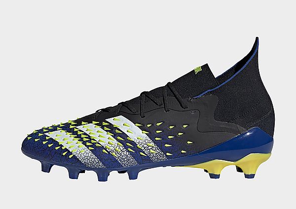 adidas Chaussure Predator Freak.1 Terrain synthétique - Core Black / Cloud White / Solar Yellow, Cor