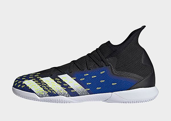 adidas Chaussure Predator Freak.3 Indoor - Core Black / Cloud White / Royal Blue, Core Black / Cloud