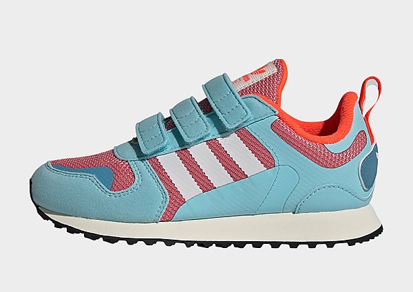 adidas Originals Chaussure ZX 700 HD - Hazy Rose / Hazy Sky / Solar Red, Hazy Rose / Hazy Sky / Sola
