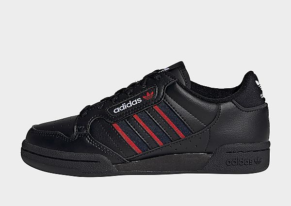 adidas Originals Chaussure Continental 80 Stripes - Core Black / Collegiate Navy / Vivid Red, Core B