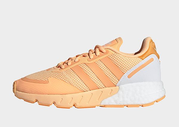 adidas Originals Chaussure ZX 1K Boost - Acid Orange / Hazy Orange / Cloud White, Acid Orange / Hazy
