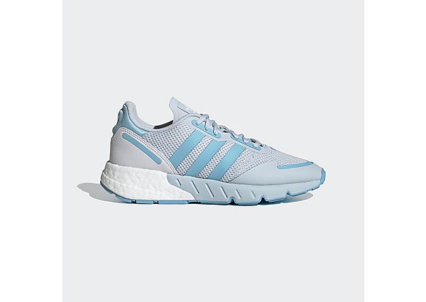 adidas Originals Chaussure ZX 1K Boost - Halo Blue / Clear Blue / Cloud White, Halo Blue / Clear Blu