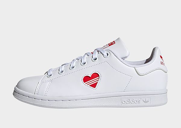 adidas Originals Chaussure Stan Smith - Cloud White / Vivid Red / Cloud White, Cloud White / Vivid R
