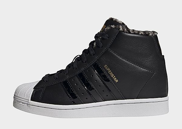 adidas Originals Chaussure Superstar Up - Core Black / Core Black / Gold Metallic, Core Black / Core