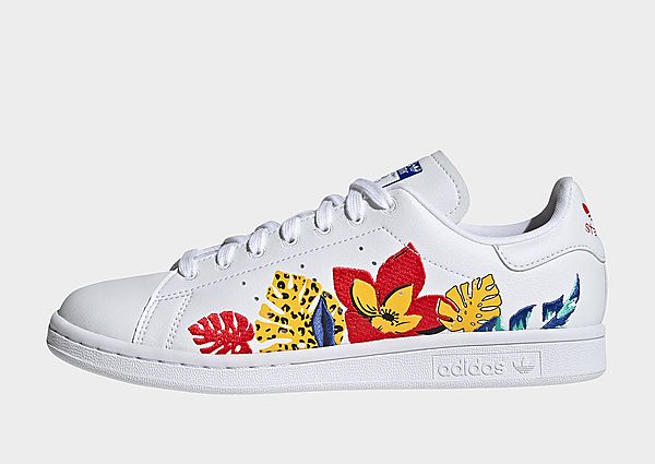 adidas Originals Chaussure Stan Smith - Cloud White / Vivid Red / Core Black, Cloud White / Vivid Re