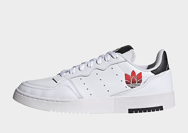 adidas Originals Chaussure Supercourt - Cloud White / Scarlet / Core Black, Cloud White / Scarlet /