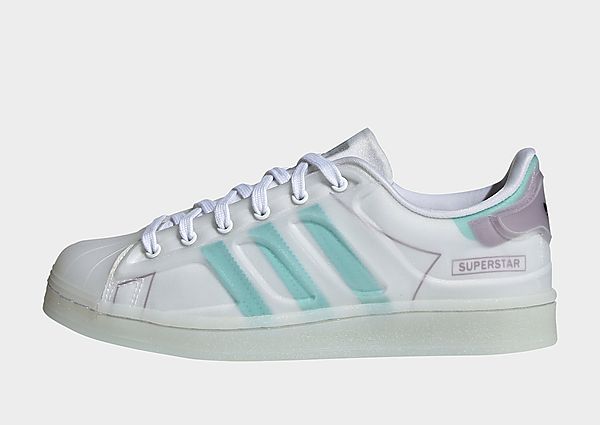 adidas Originals Chaussure Superstar Futureshell - Cloud White / Acid Mint / Rich Mauve, Cloud White