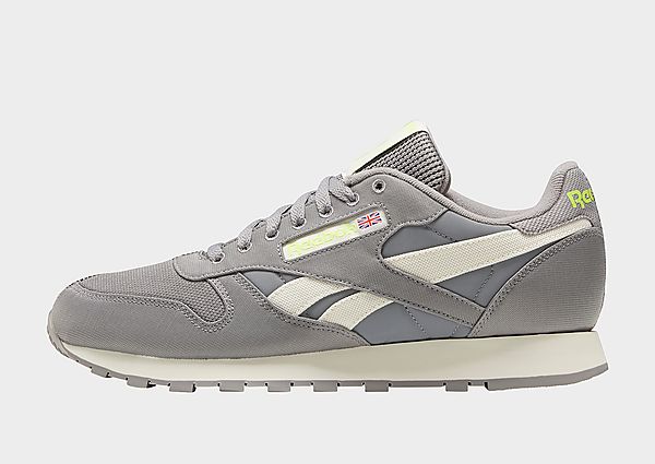 Reebok classic leather - Spacer Grey / Classic White / Yellow Flare, Spacer Grey / Classic White / Y