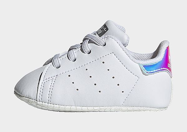 adidas Originals Chaussure Stan Smith Crib - Cloud White / Cloud White / Silver Metallic, Cloud Whit