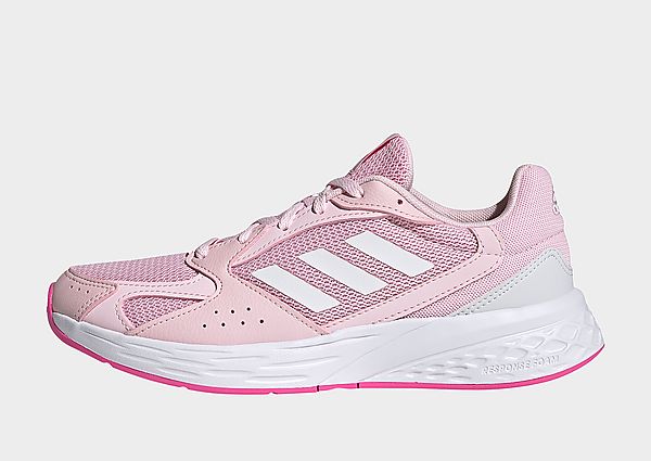 adidas Chaussure Response Run - Clear Pink / Cloud White / Screaming Pink, Clear Pink / Cloud White