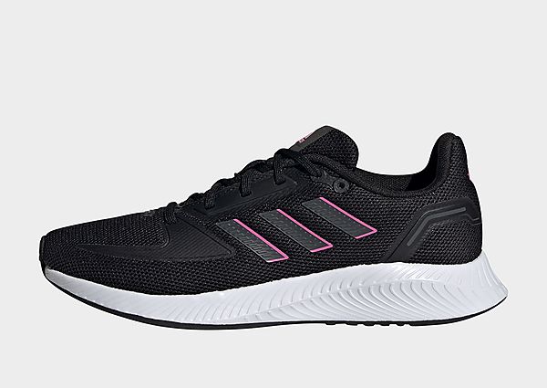 adidas Chaussure Run Falcon 2.0 - Core Black / Grey Six / Screaming Pink, Core Black / Grey Six / Sc