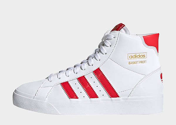 adidas Originals Chaussure Basket Profi - Cloud White / Vivid Red / Cloud White, Cloud White / Vivid