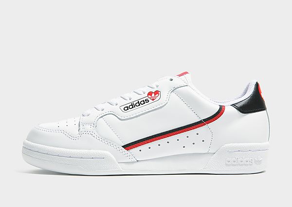 adidas Originals Chaussure Continental 80 - Cloud White / Core Black / Scarlet, Cloud White / Core B