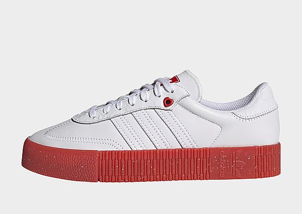 adidas Originals Chaussure SAMBAROSE - Cloud White / Scarlet / Core Black, Cloud White / Scarlet / C