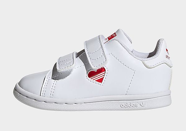 adidas Originals Chaussure Stan Smith - Cloud White / Vivid Red / Cloud White, Cloud White / Vivid R