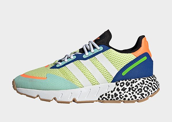 adidas Originals Chaussure ZX 1K Boost - Semi Frozen Yellow / Cloud White / Clear Mint, Semi Frozen