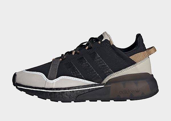 adidas Originals Chaussure ZX 2K Boost Pure - Core Black / Bliss / Cardboard, Core Black / Bliss / C