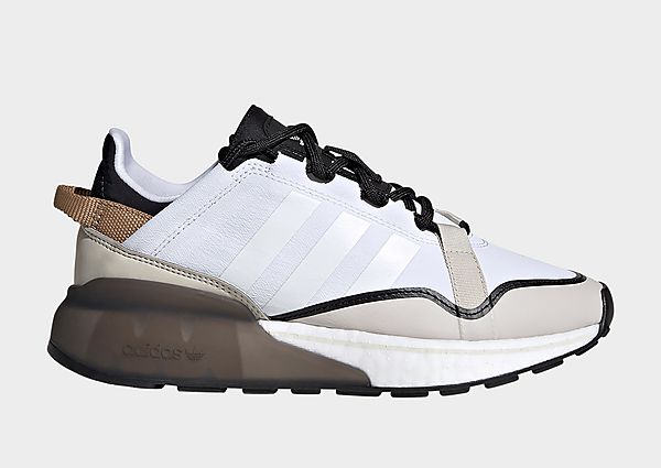 adidas Originals Chaussure ZX 2K Boost Pure - Cloud White / Bliss / Cardboard, Cloud White / Bliss /