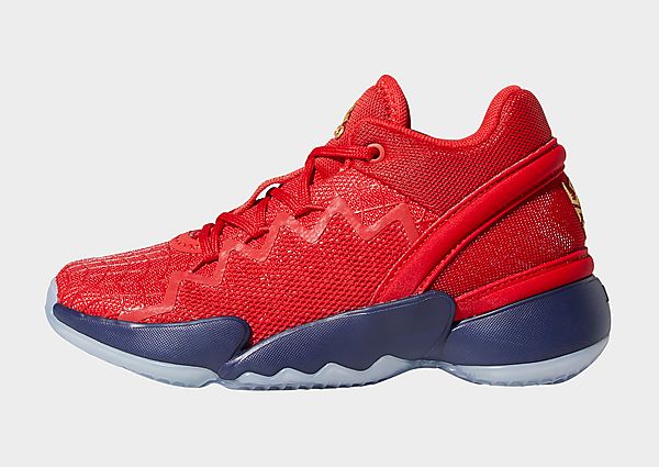 adidas Chaussure D.O.N. Issue #2 - Scarlet / Team Navy / Gold Metallic, Scarlet / Team Navy / Gold M