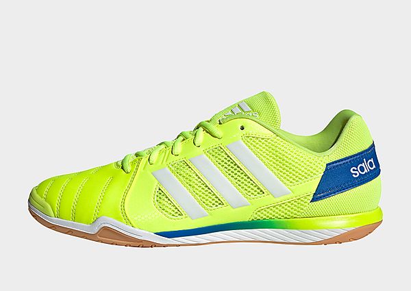 adidas Chaussure Top Sala - Solar Yellow / Cloud White / Glow Blue, Solar Yellow / Cloud White / Glo