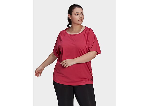 adidas T-shirt Sportswear Primeblue Loose-Fit (Grandes tailles) - Wild Pink, Wild Pink