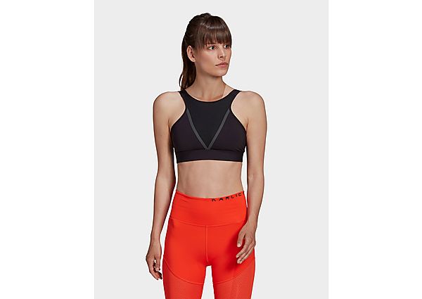adidas Brassière Karlie Kloss Maintien moyen - Black, Black