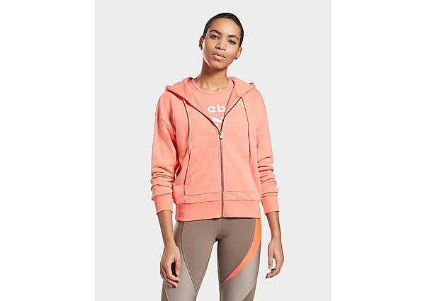 Reebok veste de survêtement zippée reebok identity - Twisted Coral, Twisted Coral