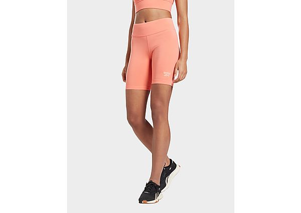 Reebok short ajusté reebok identity logo - Twisted Coral, Twisted Coral