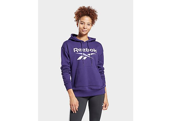 Reebok hoodie molletonné reebok identity logo - Dark Orchid, Dark Orchid