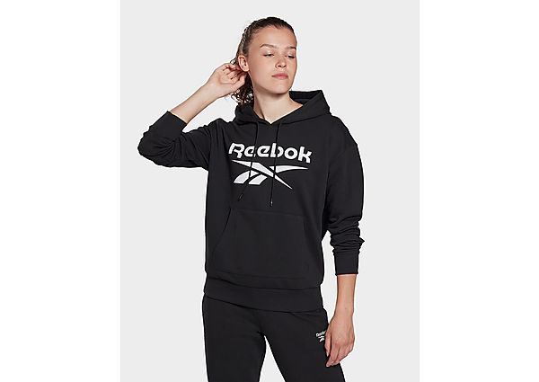 Reebok hoodie molletonné reebok identity logo - Black, Black
