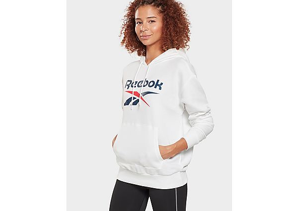 Reebok hoodie molletonné reebok identity logo - White, White