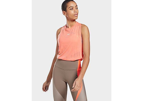 Reebok débardeur semi-ajouré - Twisted Coral, Twisted Coral