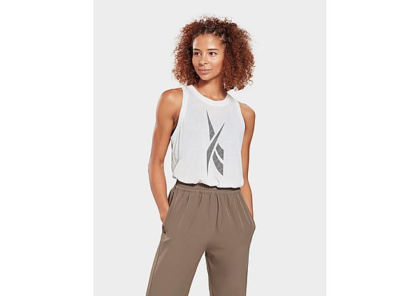 Reebok débardeur workout ready supremium big logo - White, White