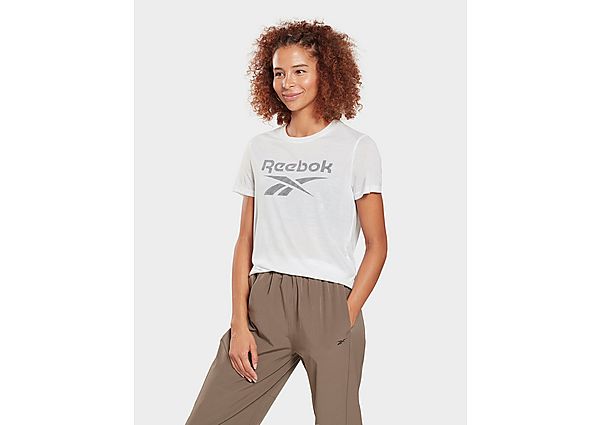 Reebok t-shirt workout ready supremium big logo - White, White