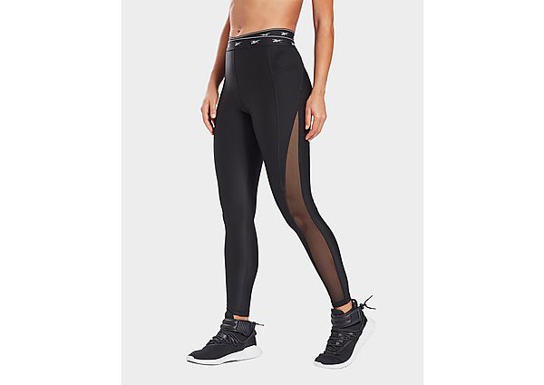 Reebok legging studio en mesh - Black, Black