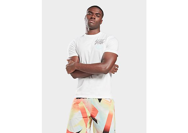 Reebok t-shirt retro vector - White, White