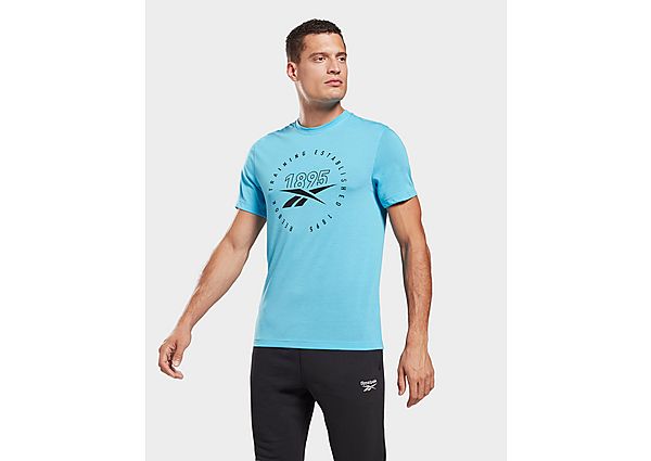 Reebok t-shirt imprimé series speedwick - Radiant Aqua, Radiant Aqua